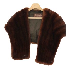 Autre Marque-Fur cover for the shoulders-Brown