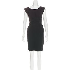 Diane Von Furstenberg Jamila black mini dress Black