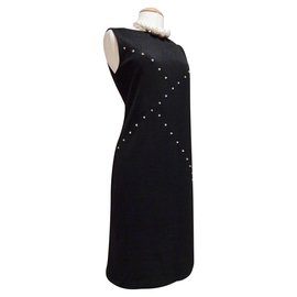 Michael Kors-Chrome stud dress-Black