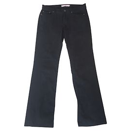 Vaqueros Red Valentino negros con encaje Negro