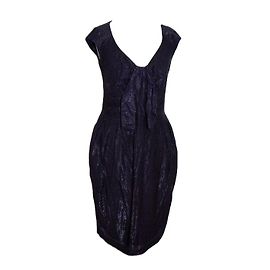 Robe Paul Smith Black violette à nœud métallique Violet