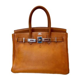 Hermès-Birkin 30-Light brown