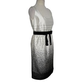 Kate Spade-Kleid aus Wollmischung-Schwarz,Weiß