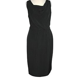 Robe noire Lk Bennett en triacétate Noir