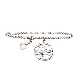 Hermès HERMES PENDIENTE 925 PULSERA DE PLATA Plata