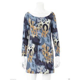 Diane Von Furstenberg-Tacita silk dress cheetah paper print-Multiple colors,Leopard print