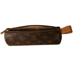 Louis Vuitton-Pencil Case-Brown