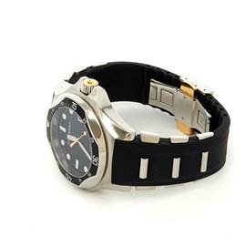 Givenchy-Shark watch black and silver-Silvery