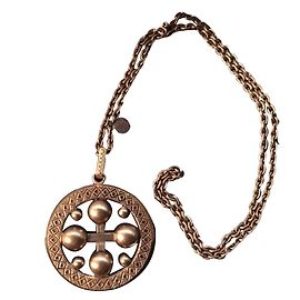 Autre Marque Collana lunga - Ela Stone House D'oro Rame