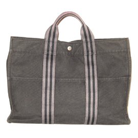 Hermès-Tote bag-Grey