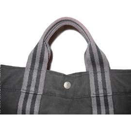 Hermès-Tote bag-Grey
