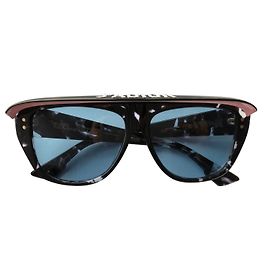 Dior DiorClub Sunglasses Black Blue Black Blue