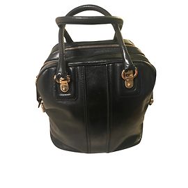 Dolce & Gabbana Black Leather Handbag Black