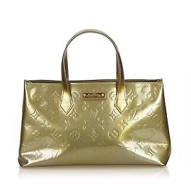 Louis Vuitton Vernis Wilshire PM Gris