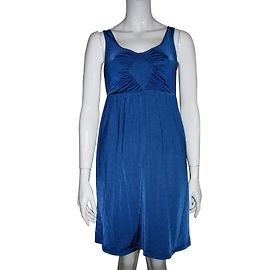Vestido elástico azul elétrico Zimmermann Azul