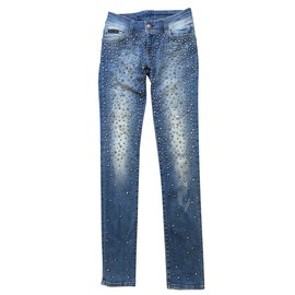 Philipp Plein-jeans-Bleu