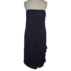 Vera Wang Robe bustier Maids line Violet