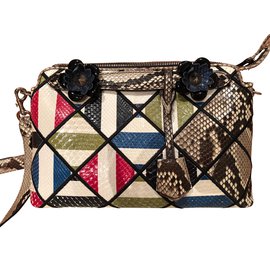 Fendi Python Handbag Multi Color Multiple colors