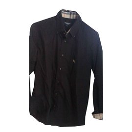 Burberry-Shirt-Black