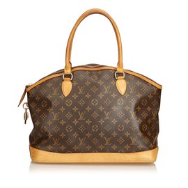 Louis Vuitton-Monogram Lockit Horizontal-Brown