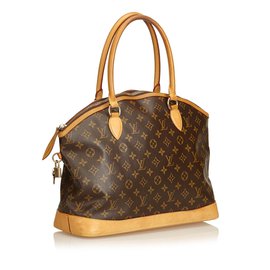 Louis Vuitton-Monogram Lockit Horizontal-Brown