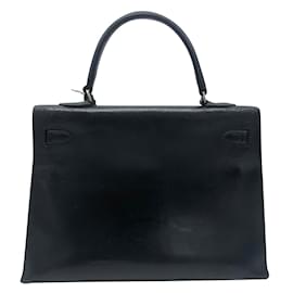 Hermès-KELLY  box 32cm-Preto