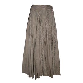 All Saints saia longa Bege Cinza