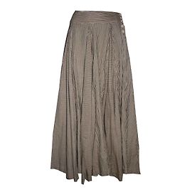 All Saints Jupe longue Beige Gris