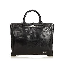 Dolce & Gabbana Bolsa de couro Preto