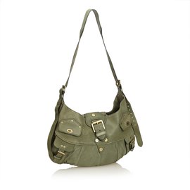 Mulberry-Sac à bandoulière en cuir-Vert,Vert foncé