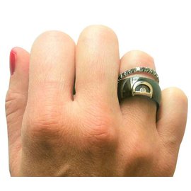 Damiani Ring. Dicon Nero