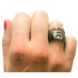 Damiani-Ring. DIcon Schwarz