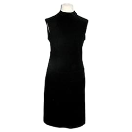 Escada-Wool dress-Black