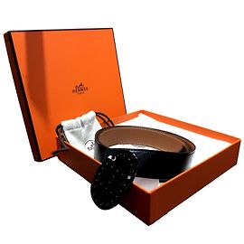 Hermès Reversible woman Black Beige