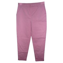 Calças de algodão rosa Dolce & Gabbana Rosa