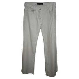 French Connection Steinfarbene Hose Roh