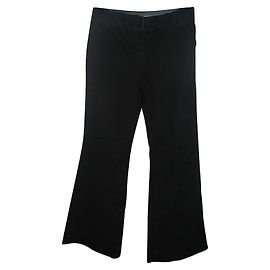 Diane Von Furstenberg Bloome Hose schwarz Baumwolle Schwarz