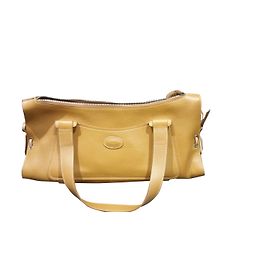 Tod's Leather Handbag Caramel Caramel