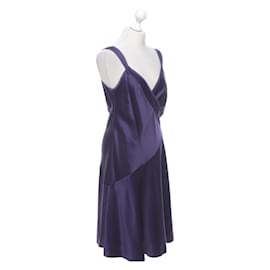 Amanda Wakeley-Dress with removable sash-Purple