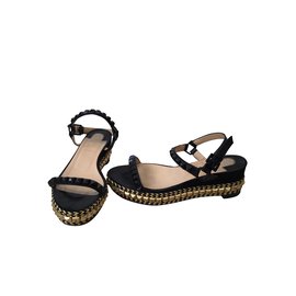Christian Louboutin-sandals-Black