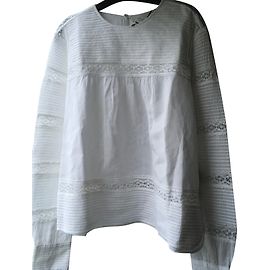 Isabel Marant Etoile REXTON Modellhemd Weiß