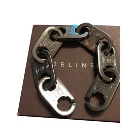 Céline-gourmette bracelet-Dark grey