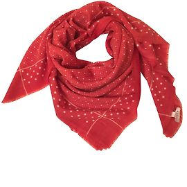 Paul Smith Lana quadrata 118 cm Rosso