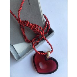 Lalique-Tender red heart-Red