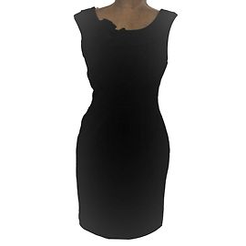 Calvin Klein Black Polyester Dress Black