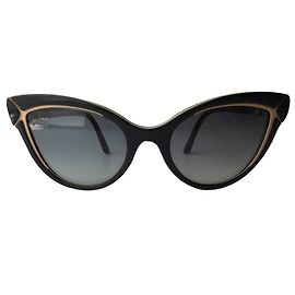 Bulgari BV8156B C54 53528G Cat Eye Sunglasses Black
