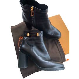 Botines Tod's de piel negra 38 Negro