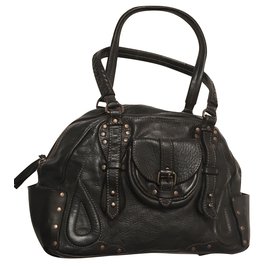 All Saints Sac clouté Noir