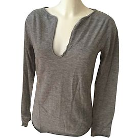 Zadig & Voltaire Strickjacke aus Kaschmir Grau Grösse M Grau