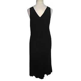 Vestido Hobbs de seda preto com padrão de bolinhas cinza Preto Cinza
